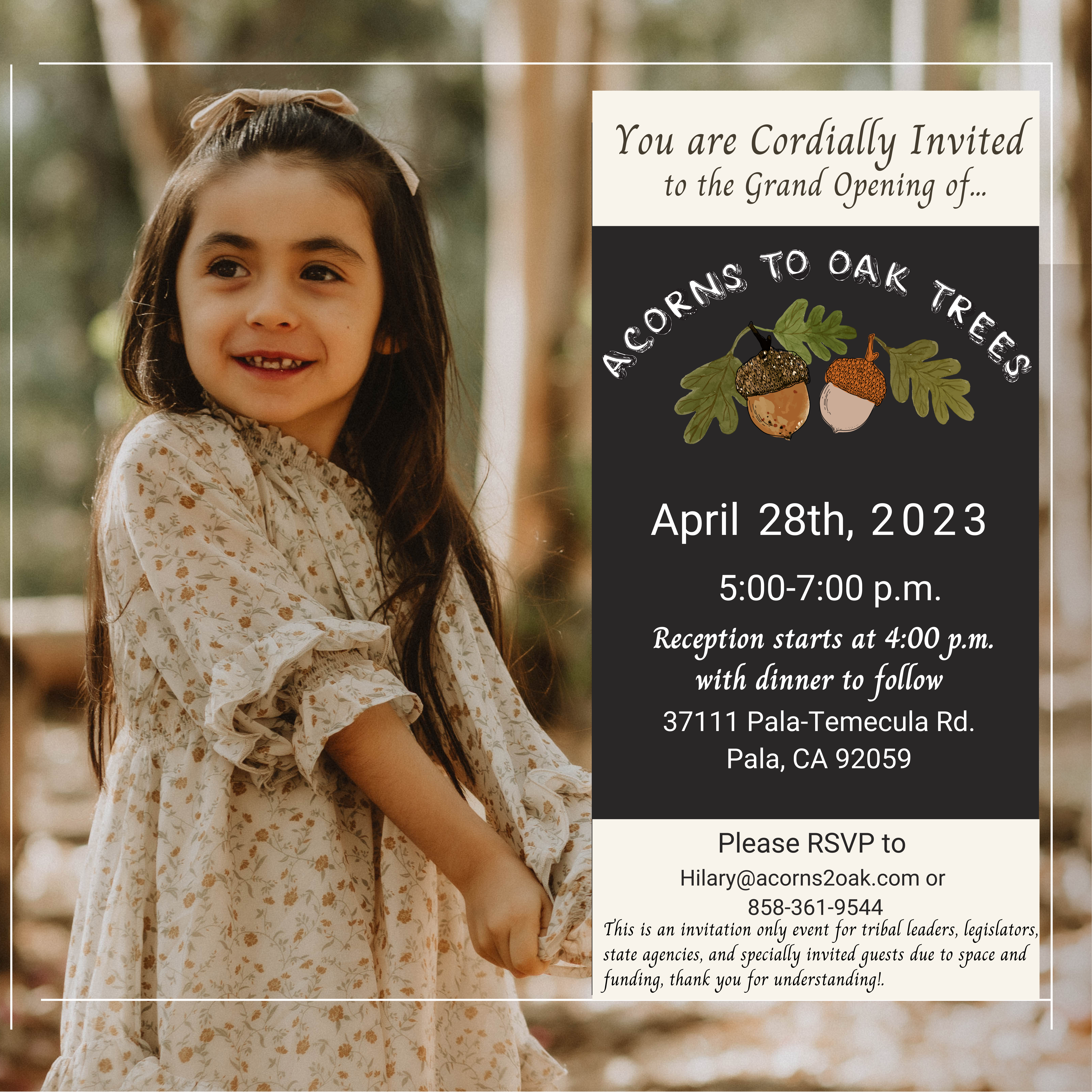 Acorns to Oak Trees Grand Opening