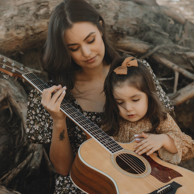 Playing Guitar